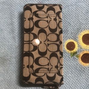 Coach Black Wallet